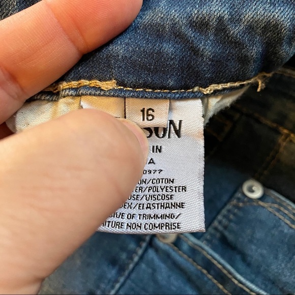 Hudson Jeans Straight Leg‎ CPSIA Size 16 - Picture 6 of 14